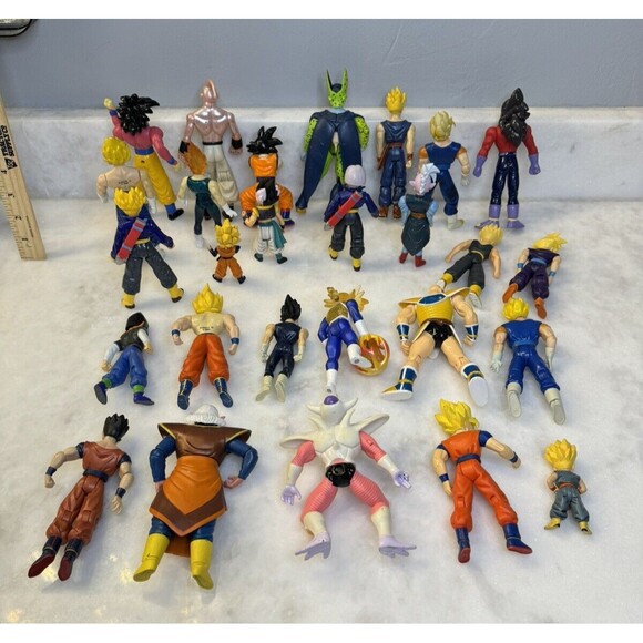 Dragon Ball Z LOT OF (27) Figures BANDAI 90s Early 2000’s - Picture 8 of 16